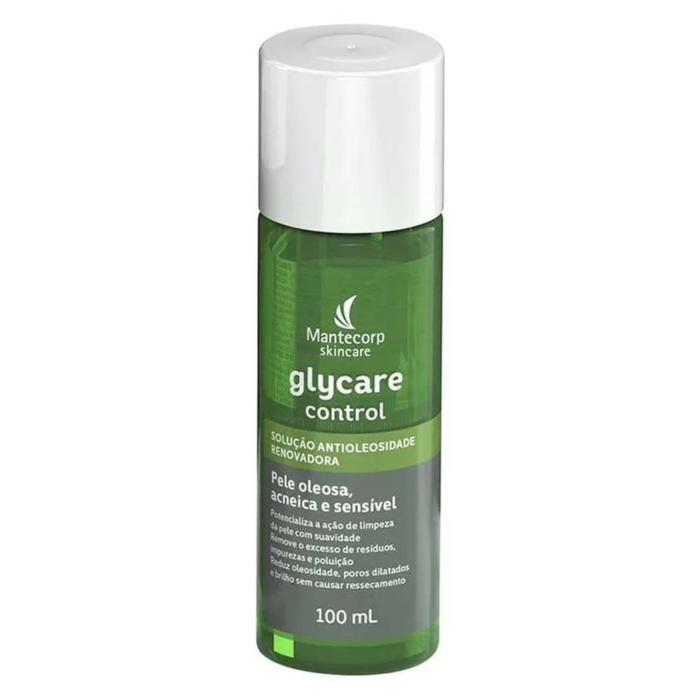 Glycare Control Solução Antioleosidade Renovadora Mantecorp 100ml