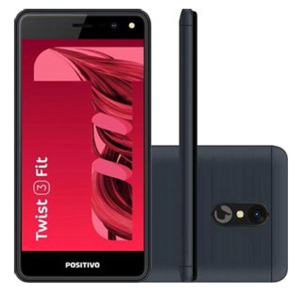 Smartphone Positivo Twist 3 S509C Dual Chip 32gb Tela 5 Grafite