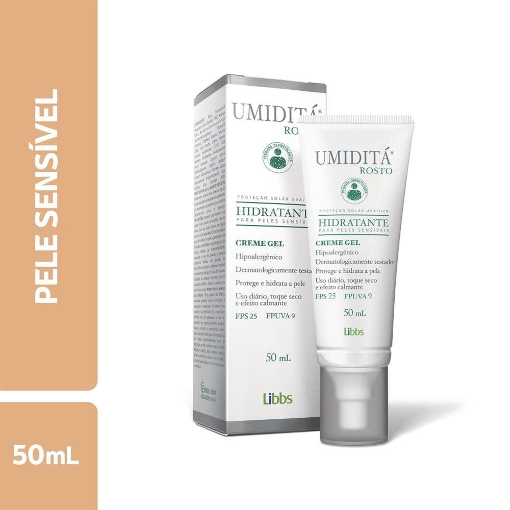 Umiditá Rosto Hidratante Peles Sensíveis 50ml