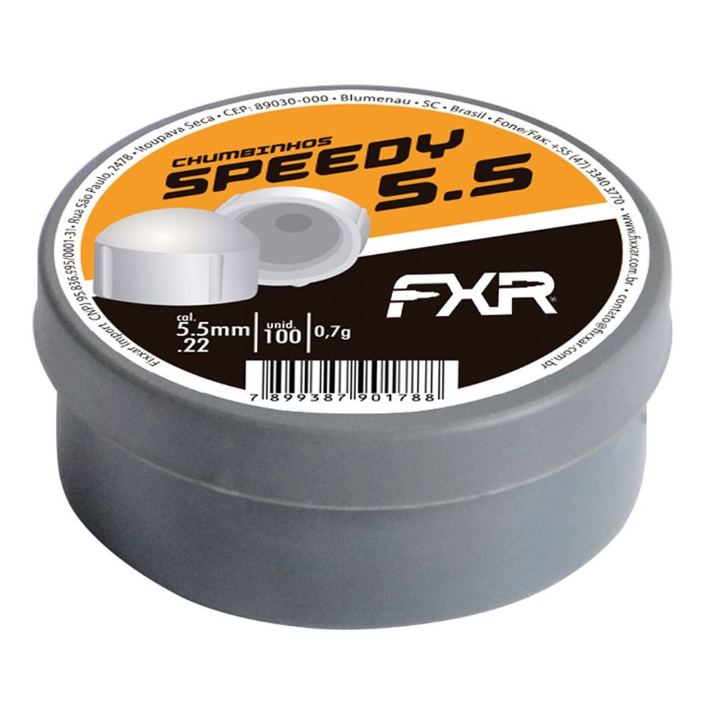 Chumbinho Fixxar Speedy 5.5mm - Embalagem com 100 Unidades