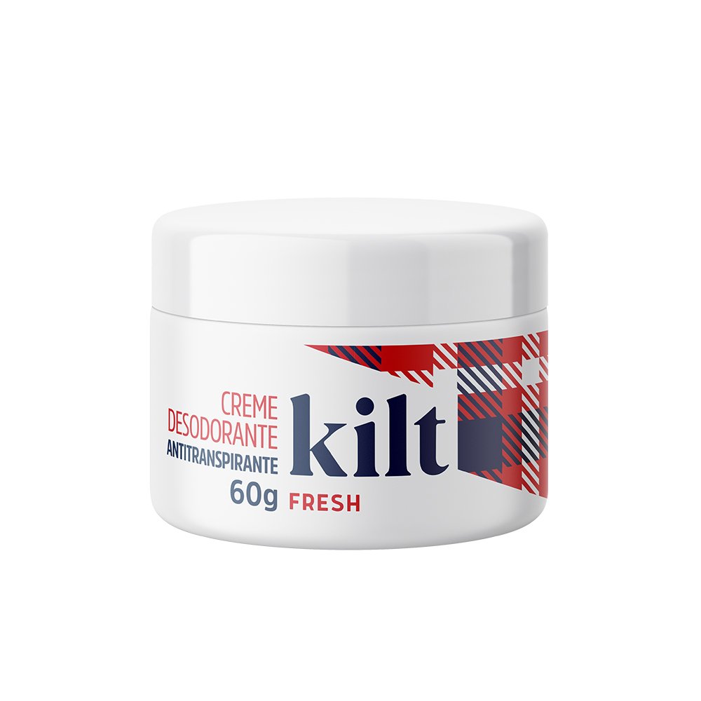 Desodorante Creme Kilt Fresh 60g