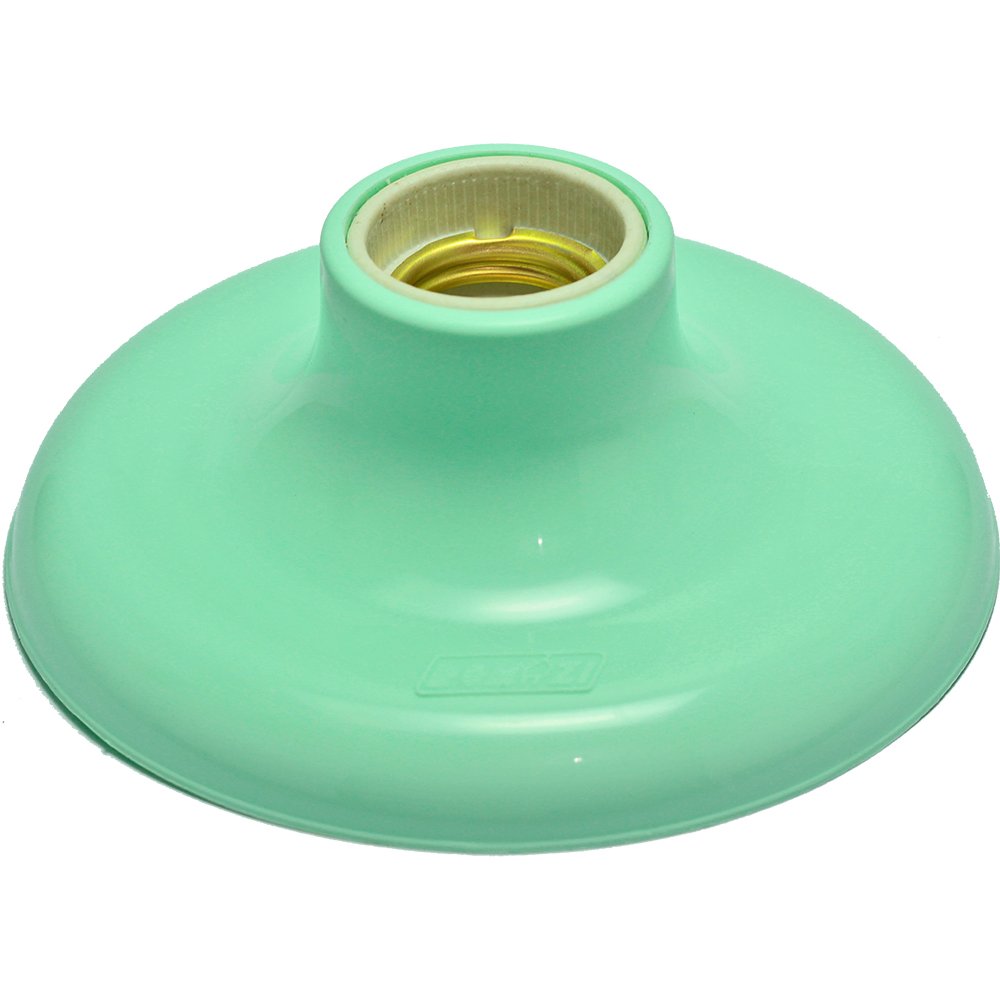 Plafon Romazi Para Lampada Eletrica 100W Verde
