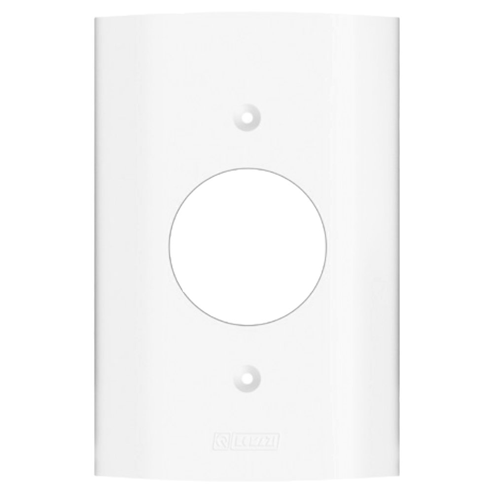 Placa Tomada Telefone Dunas Romazi 4X2 Com Suporte Branca