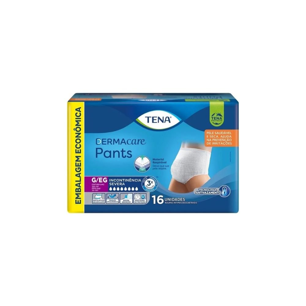 Roupa Intima Tena Dermacare G/Eg L16p14