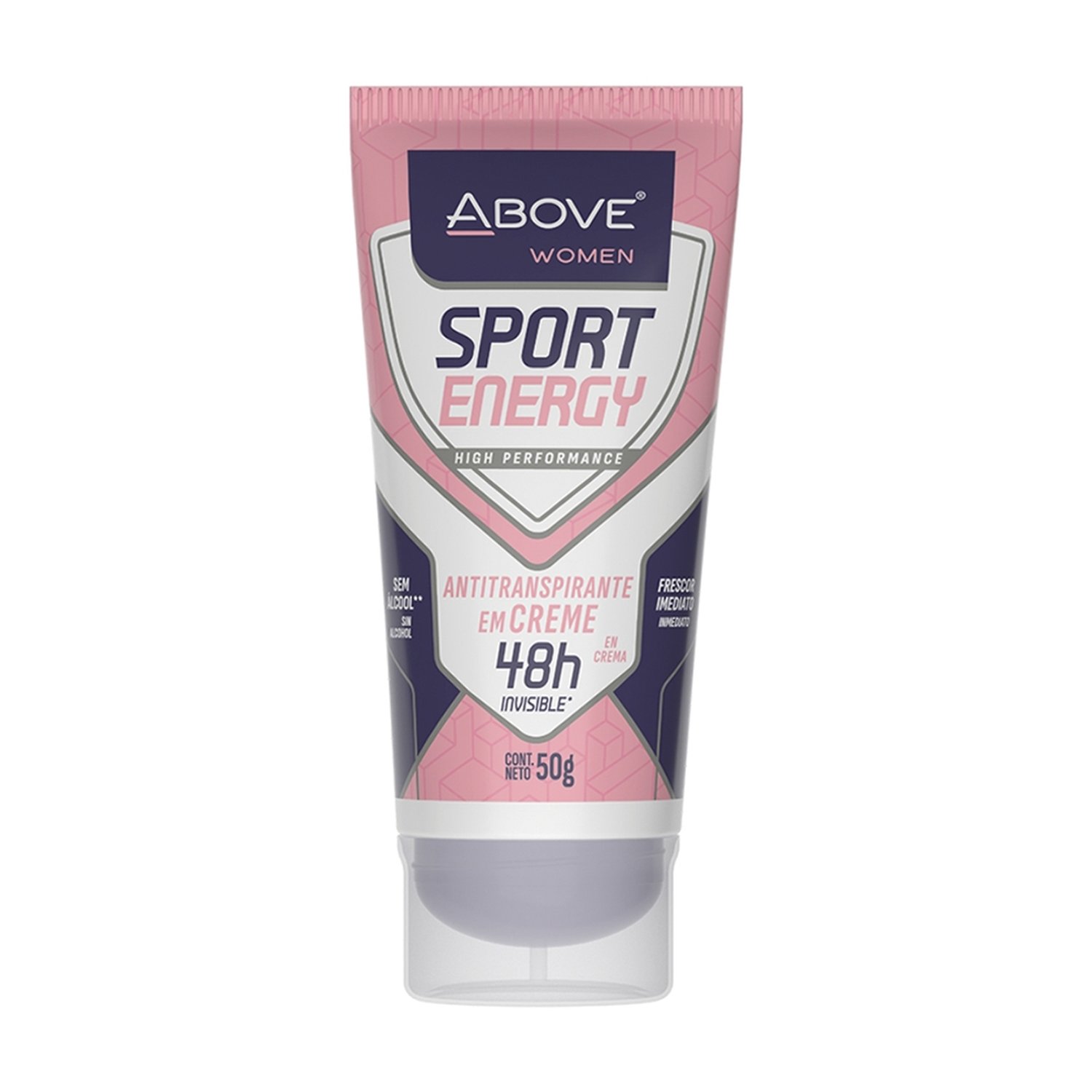 Desodorante Above Creme Women Energy Bisnaga 50G