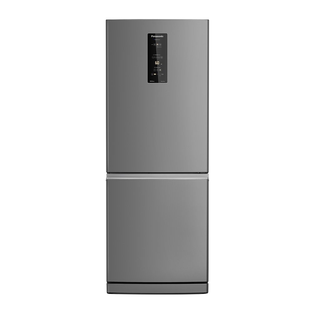 Refrigerador Panasonic 460 Litros BB64PV1XA Frost Free A+++ - 2 Portas, Inverter, Aço Escovado, 110V
