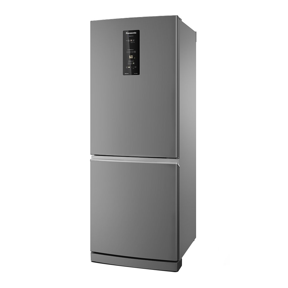 Refrigerador Panasonic 460 Litros BB64PV1XA Frost Free A+++ - 2 Portas, Inverter, Aço Escovado, 110V