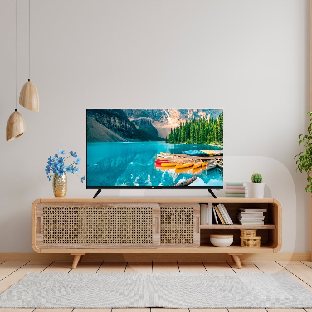 Smart TV LCD LED 32" HQ HQS32NKHM HD - Com Wi-Fi, 3 HDMI, 2 USB, Preto