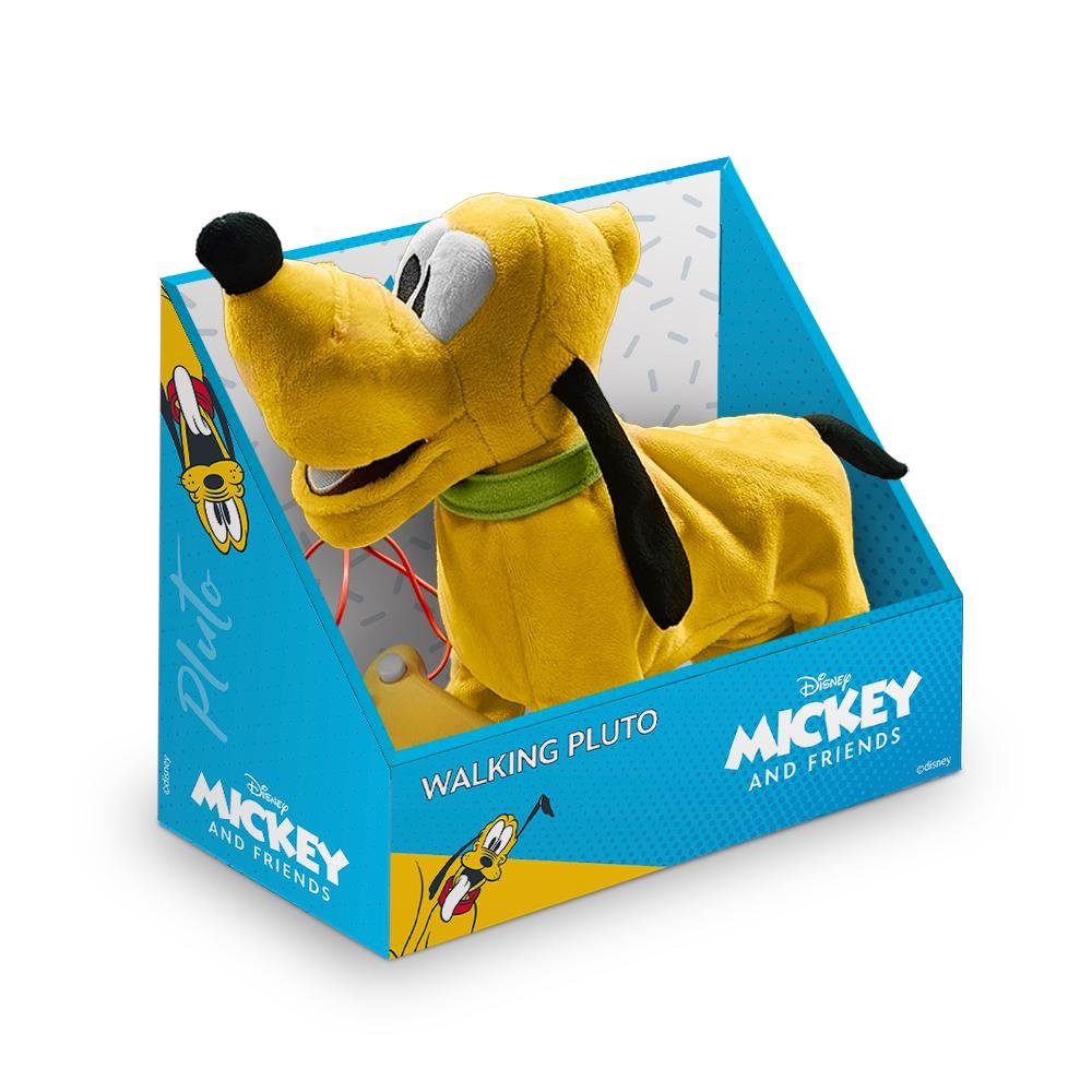 Pelucia com Mecanismo Walking Pluto Que Anda Multikids - BR2202