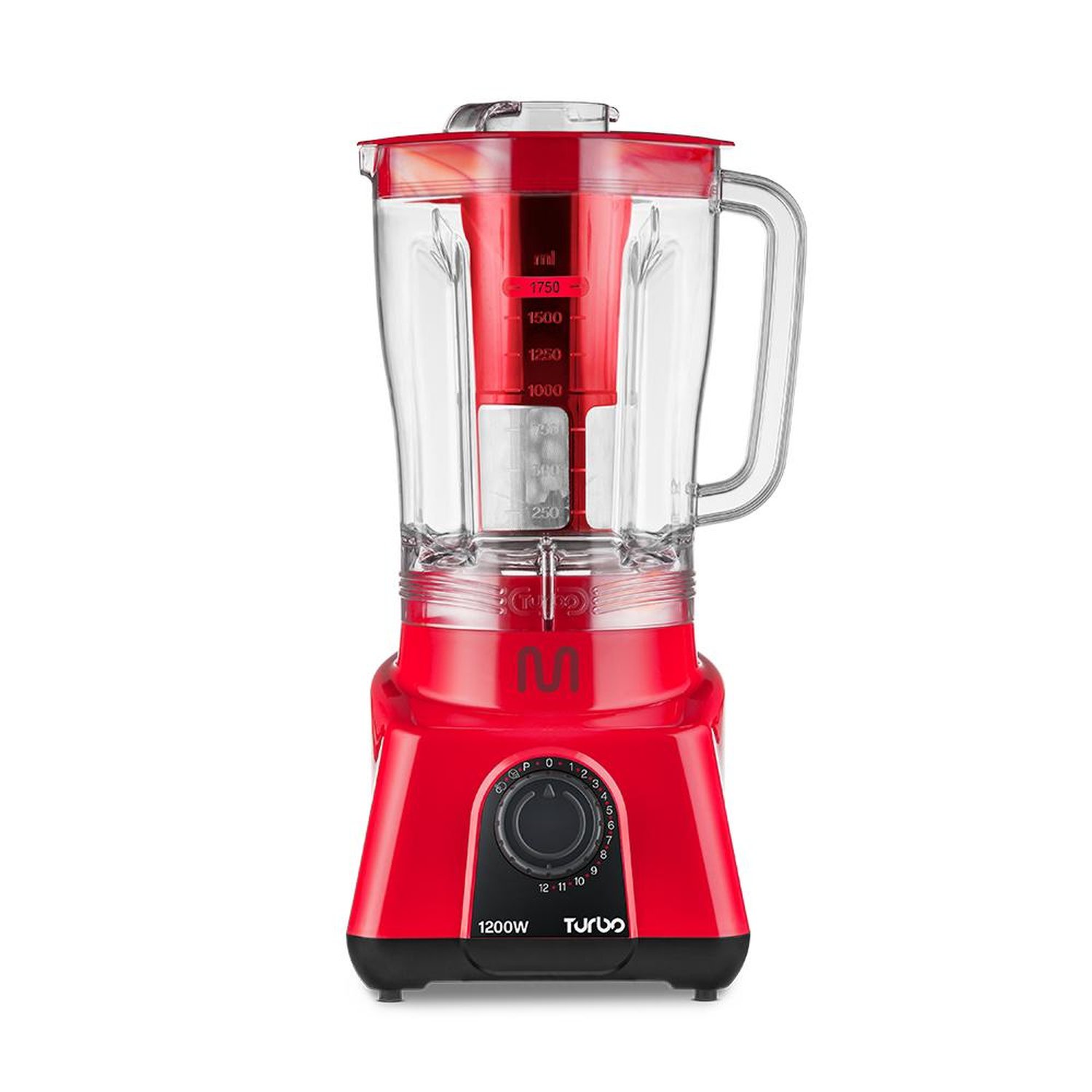 Liquidificador Multi Turbo, 2,6 Litros, 1200w, 220v, Vermelho, Lq1204, Multi