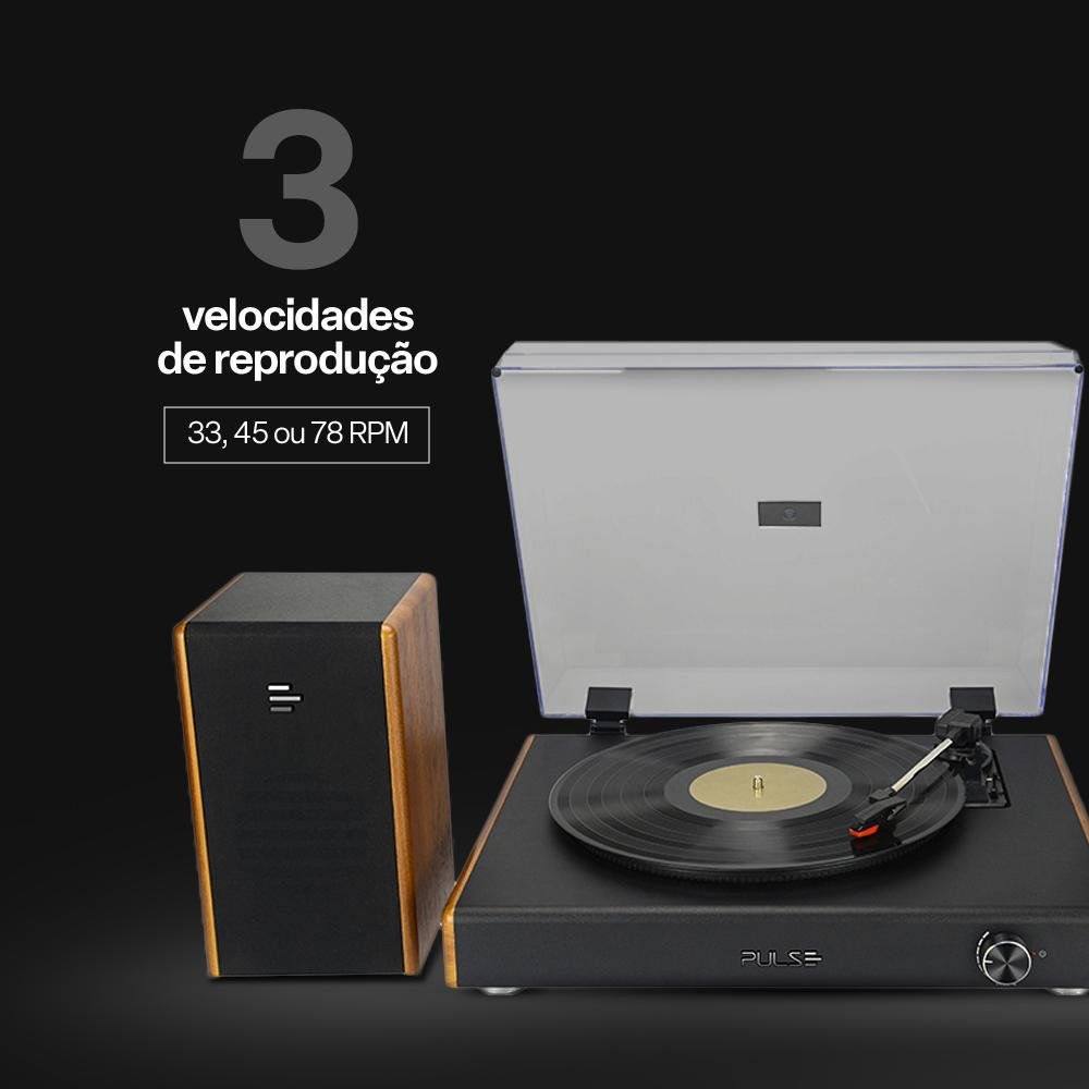 Vitrola Stanley Pulse Sp623, Bluetooth, Usb