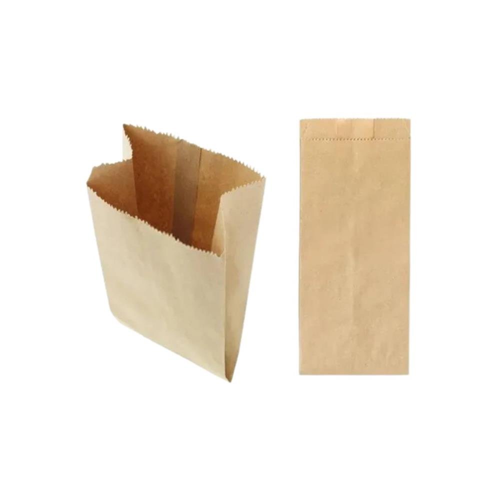 Saco Papel Kraft Para 2Kg Com 100 Unidades