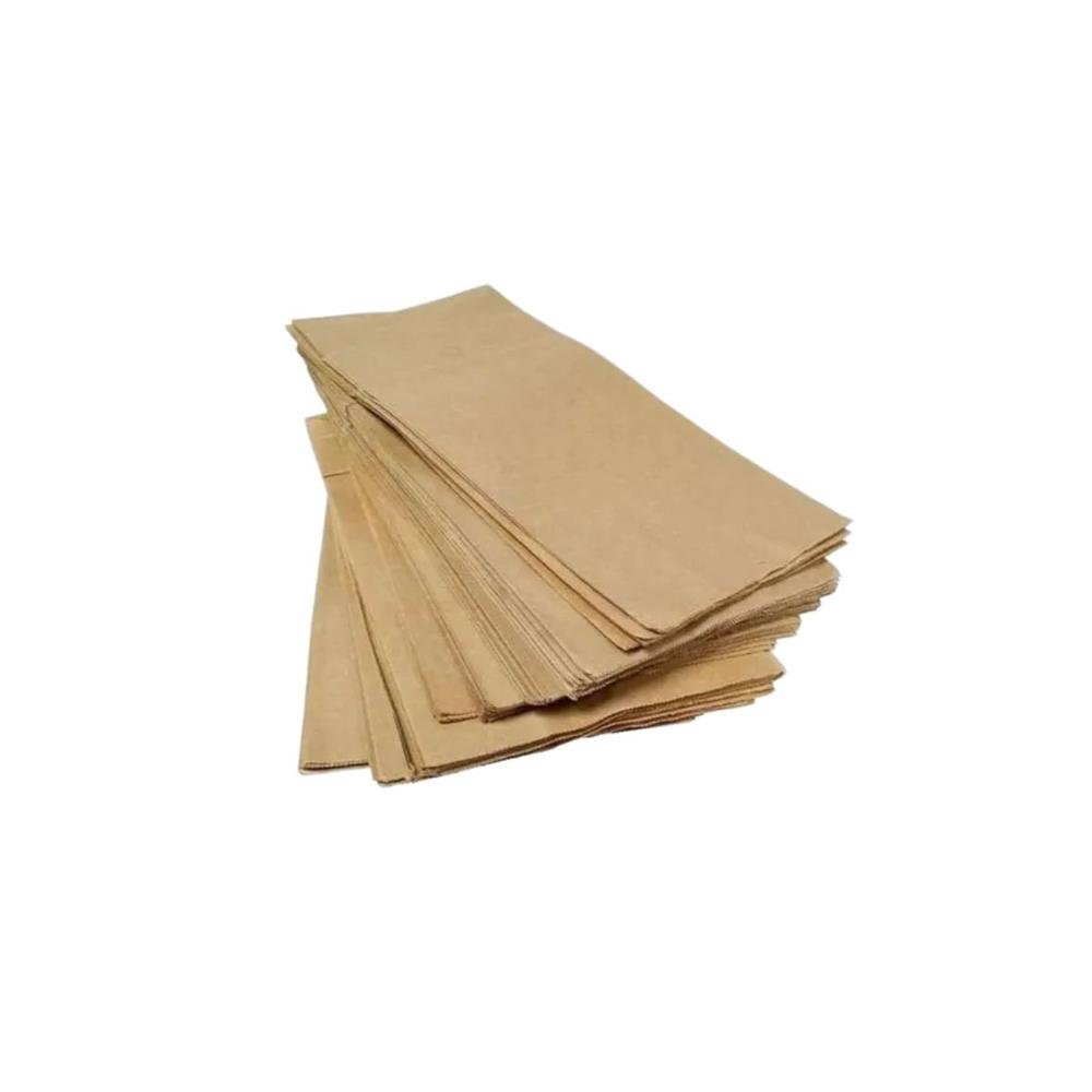 Saco Papel Kraft Para 2Kg Com 100 Unidades