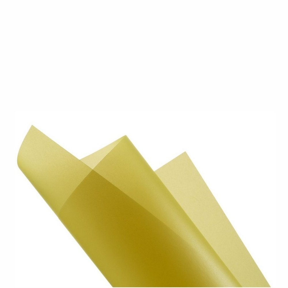 Papel Vegetal Embale 48X59 Amarelo C/40