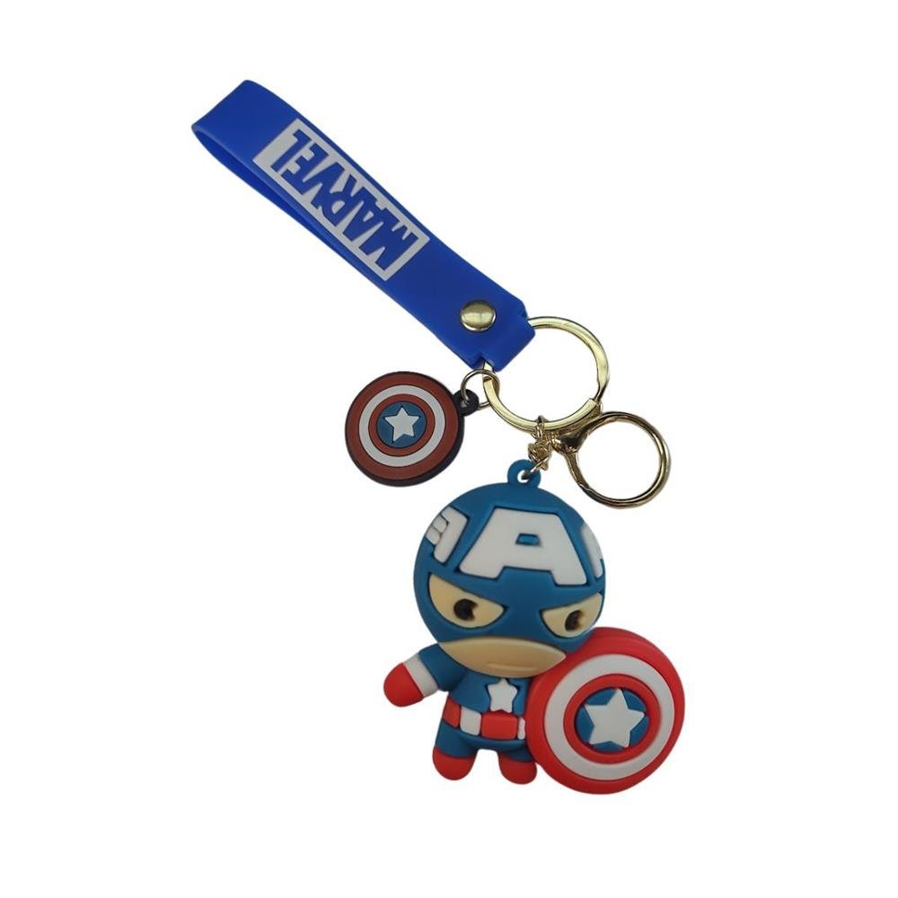 Chaveiro Herois Marvel Com 6 Unidades Unidades