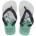 Kit Sandália Praiana Kids Cinza/Lêmure Masculino Pimpolhocom 12 Pares - Numeração 24 A 32