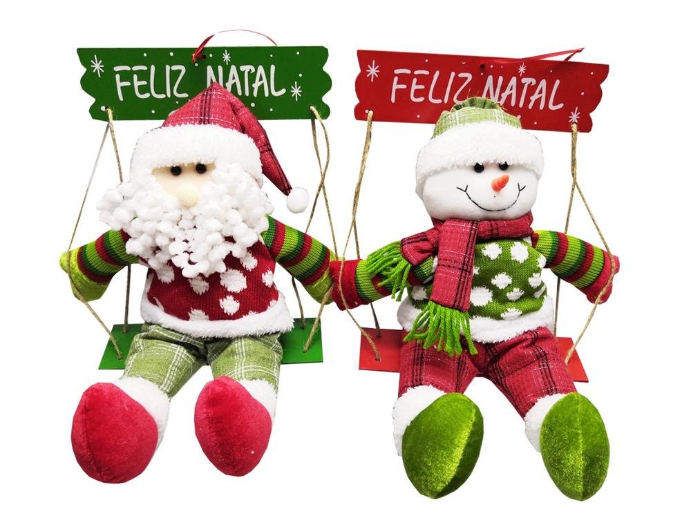 Boneco Placa Pelucia Sentado Balanco Master 43Cm Refxts7306