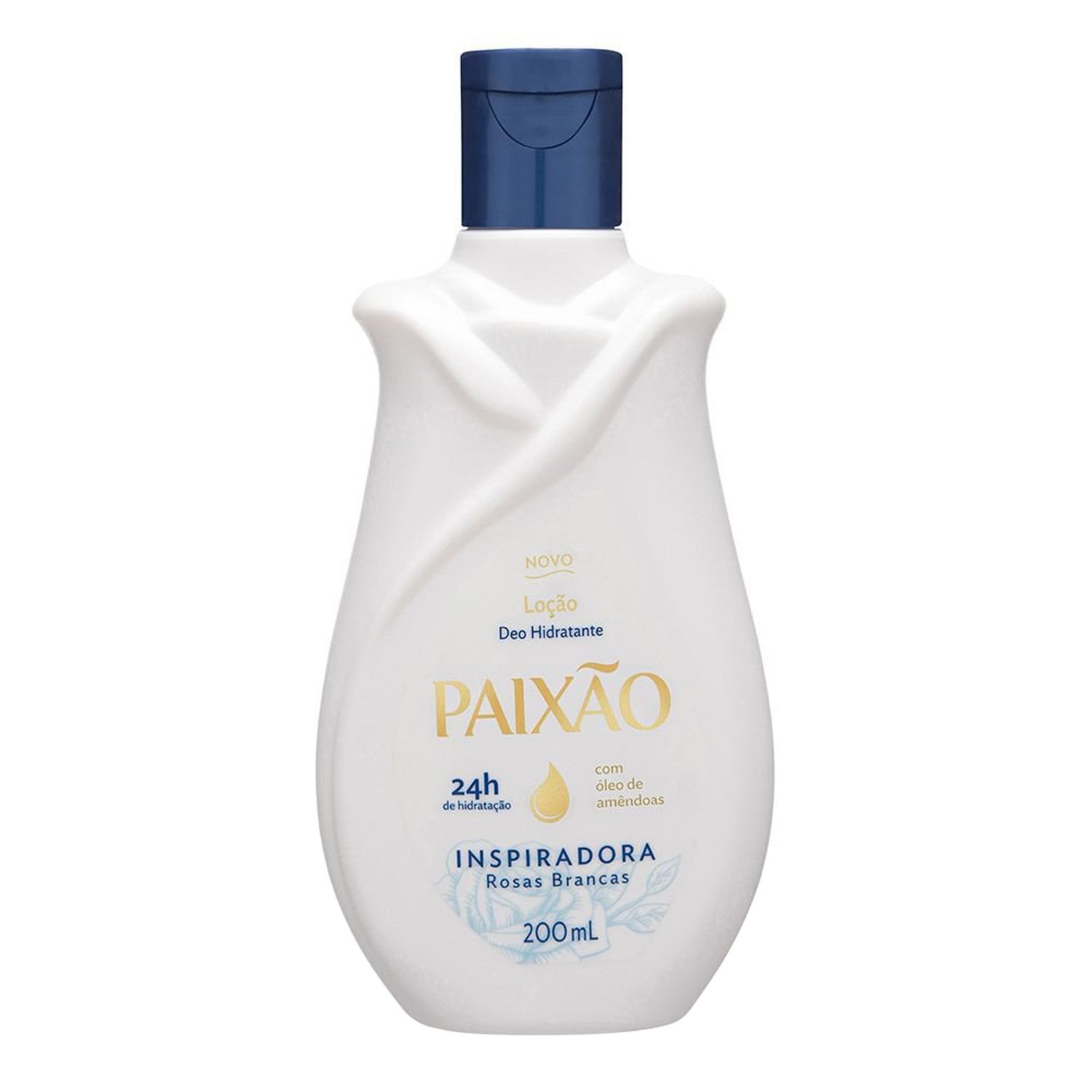 Hidratante Corporal Paixão Inspiradora com Óleo de Amêndoas ação desodorante 200ml
