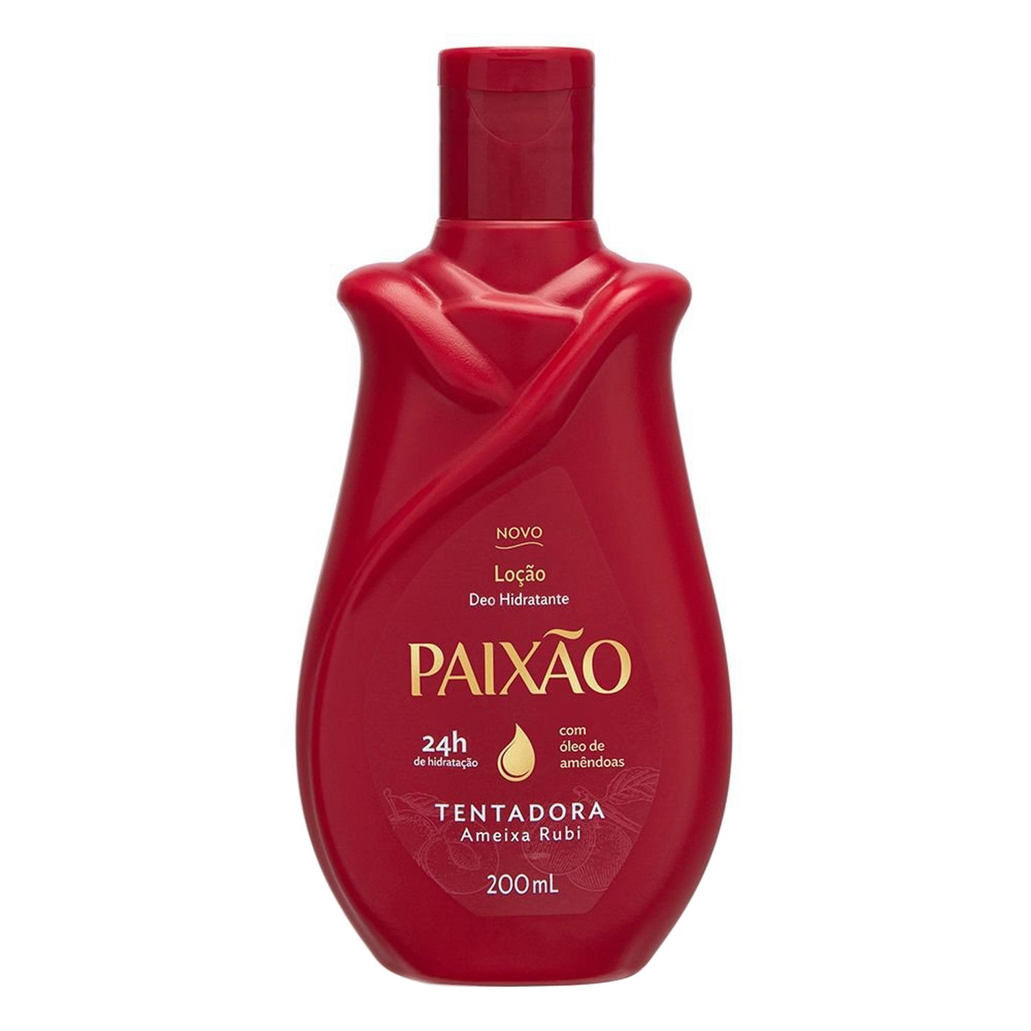 Hidratante Corporal Paixão Tentadora com Óleo de Amêndoas ação desodorante 200ml
