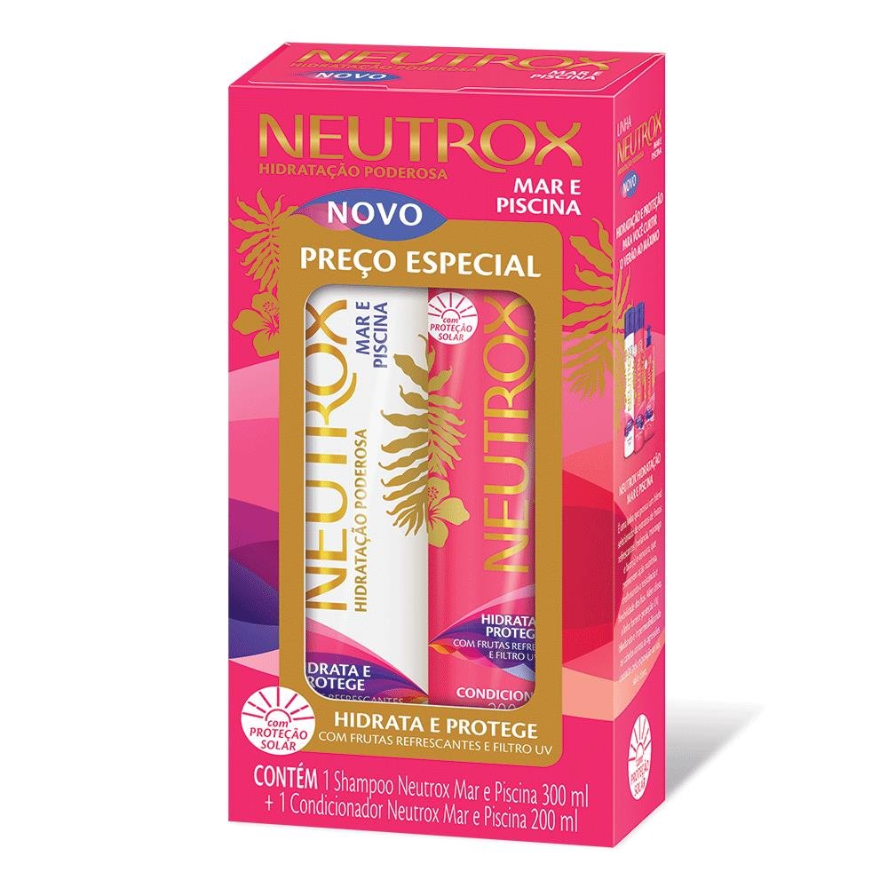 Promopack Sh Cond Neutrox Mar E Piscina 12X 200ml