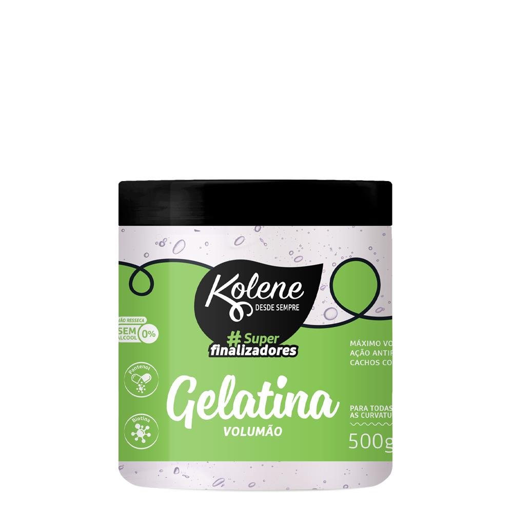 Gelatina Capilar Kolone Superfinalizadores Verde 500g