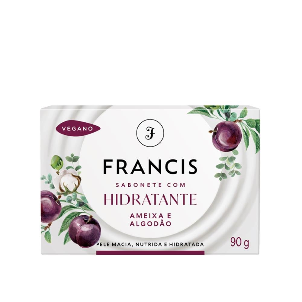 Sabonete Francis Hidratante Roxo 90g