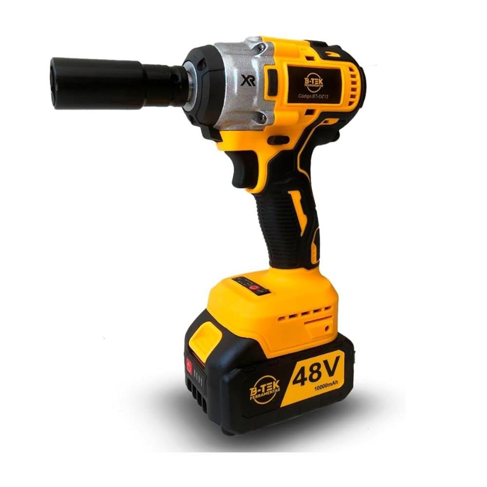 Parafusadeira Chave De Impacto 1/2 Bateria Lítio 48v Bivolt