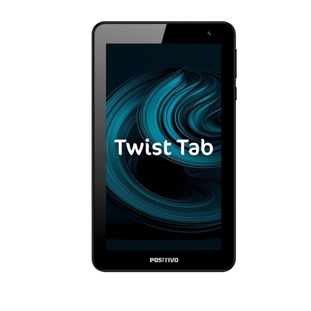 Tablet Positivo Twist Tab+ T780G 64gb 2gb Ram Tela 7 Wi-fi câmera Frontal 2MP Android 11 Go Processador Quad-CorePreto