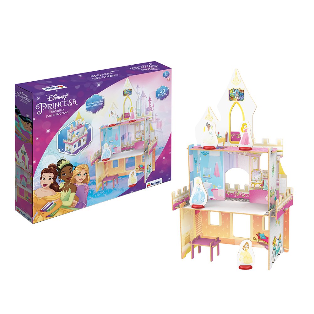 Playset Castelo Das Princesas Disney Xalingo