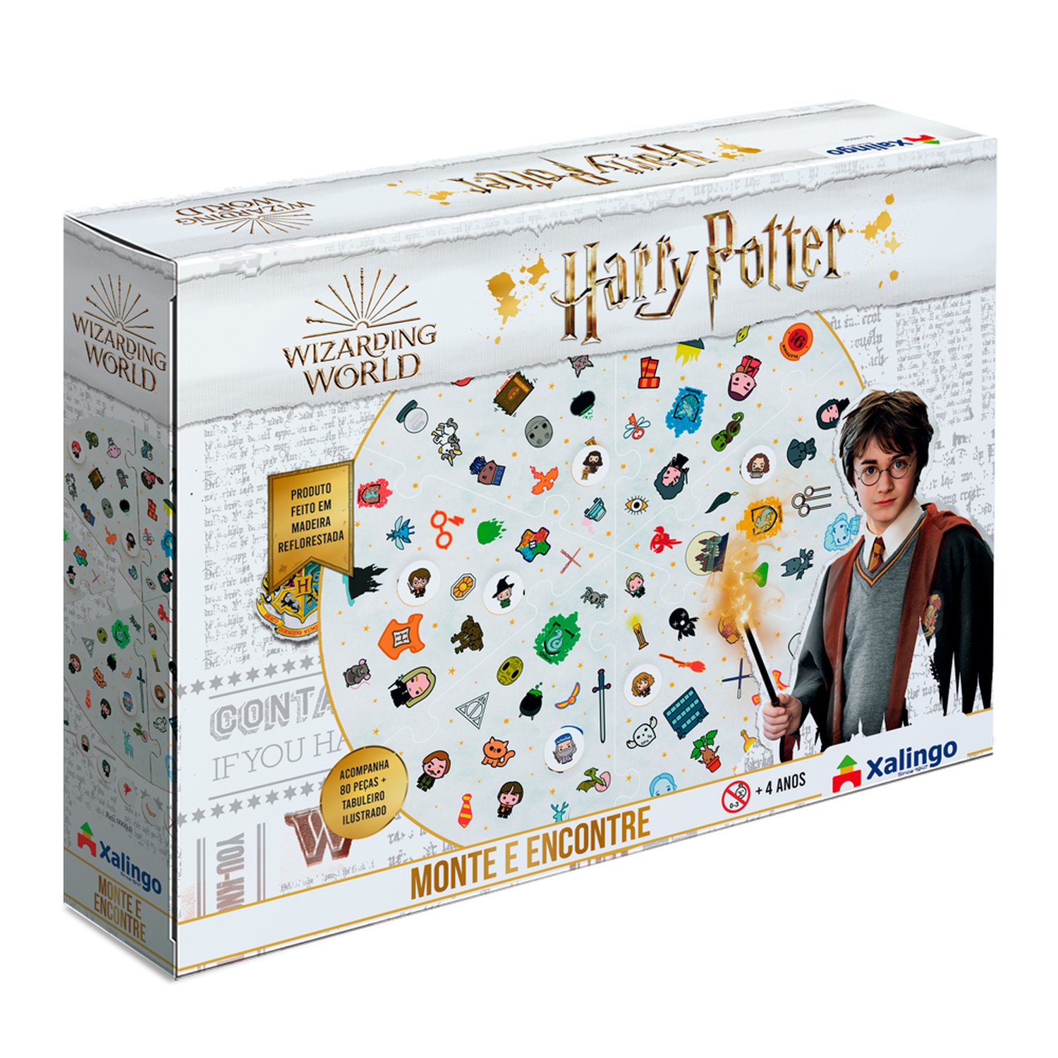 Jogo Da Memoria Monte E Encontre Harry Potter Xalingo