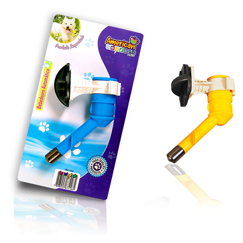 Bico De Bebedouro Automático Para Cães - Chalesco - Cores Sortidas