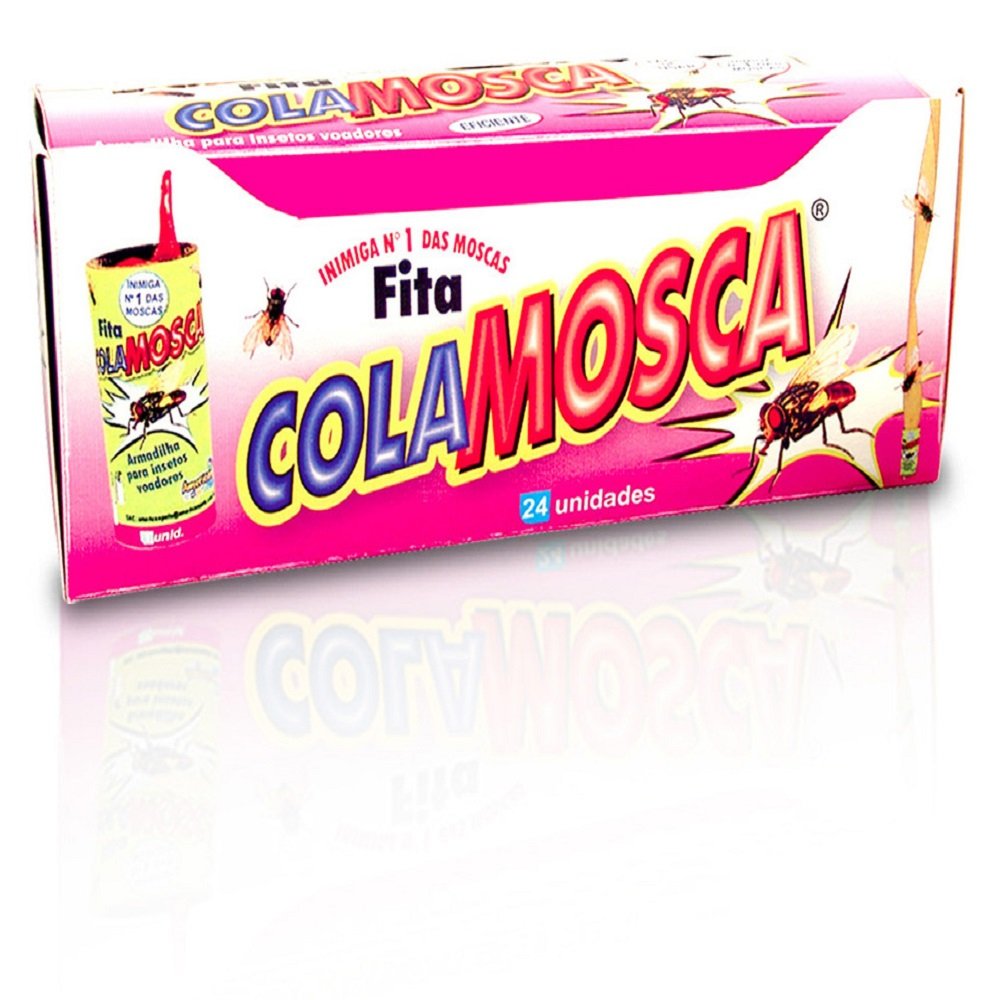 Fita Cola Mosca Caixa 24 Unidades Avulsa - Chalesco