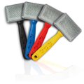 Rasqueadeira Cabo Plástico Com Patinhas N03 - Chalesco - Cores Sortidas