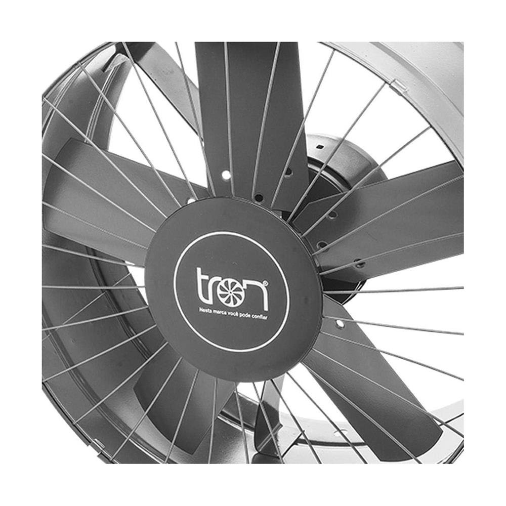 Ventilador/Exaustor Axial Industrial Tron Grafite 400mm