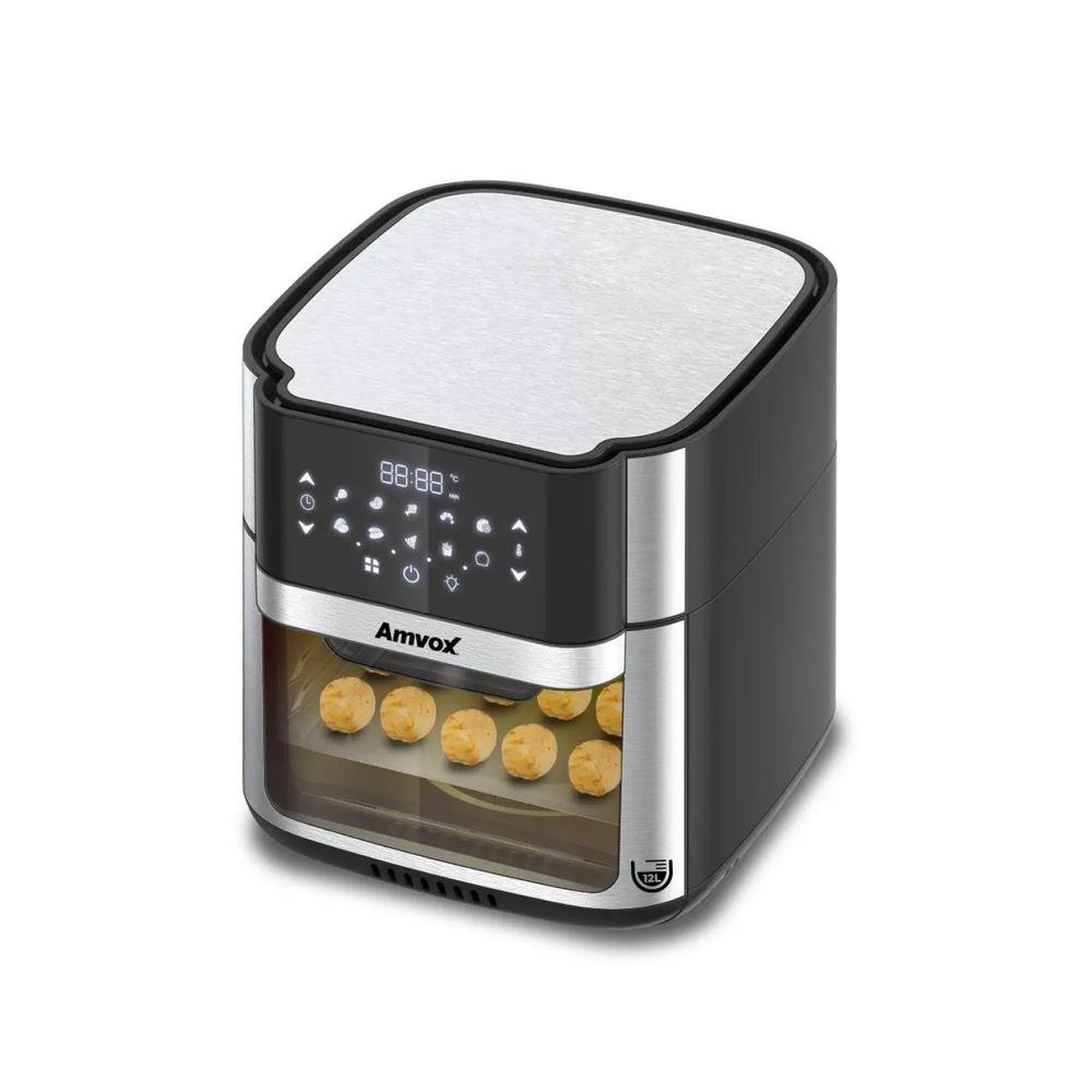 Air Fryer 12l 1700w Amvox Arf1412 Oven Digital Touch Inox 110v
