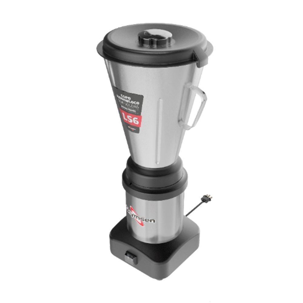 Liquidificador Industrial Skymsen LS6 - Copo Inox, Baixa Rotação, 6 Litros, Inox, Bivolt