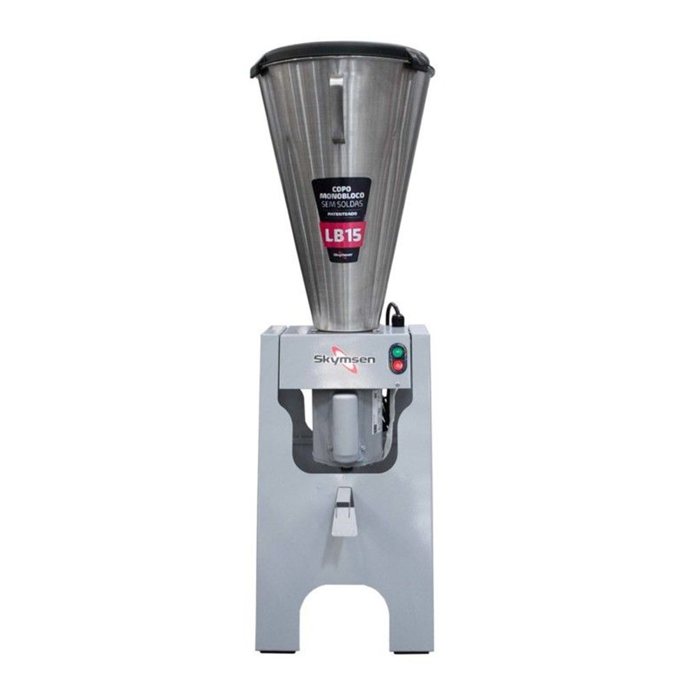 Liquidificador Industrial Basculante Skymsen LB15 - Copo Inox, 15 Litros, Inox, 220V