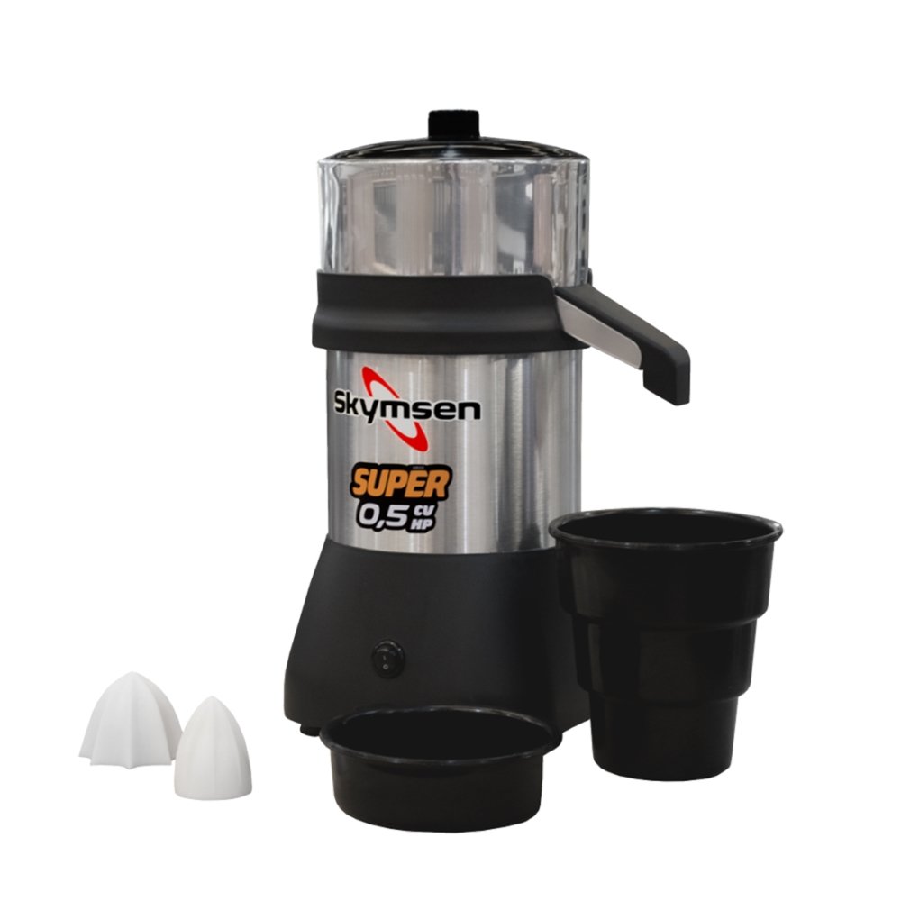 Extrator De Suco Skymsen Ex Super - 0,5CV, Inox, Bivolt