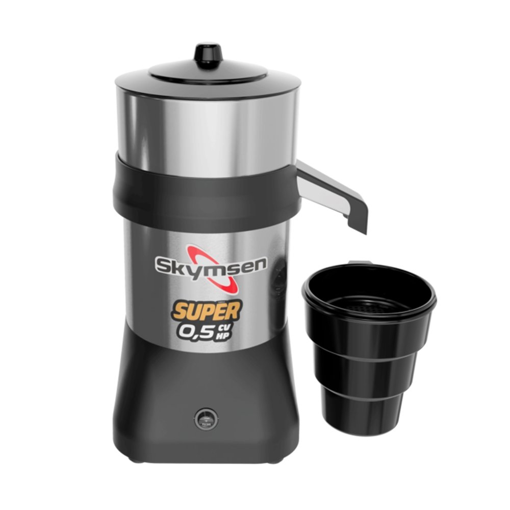 Extrator De Suco Skymsen Ex Super - 0,5CV, Inox, Bivolt