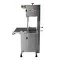 Serra Fita Para Carne Skymsen SL282 - Com Empurrador, Mesa Móvel, Regulador De Corte, Inox, 220V