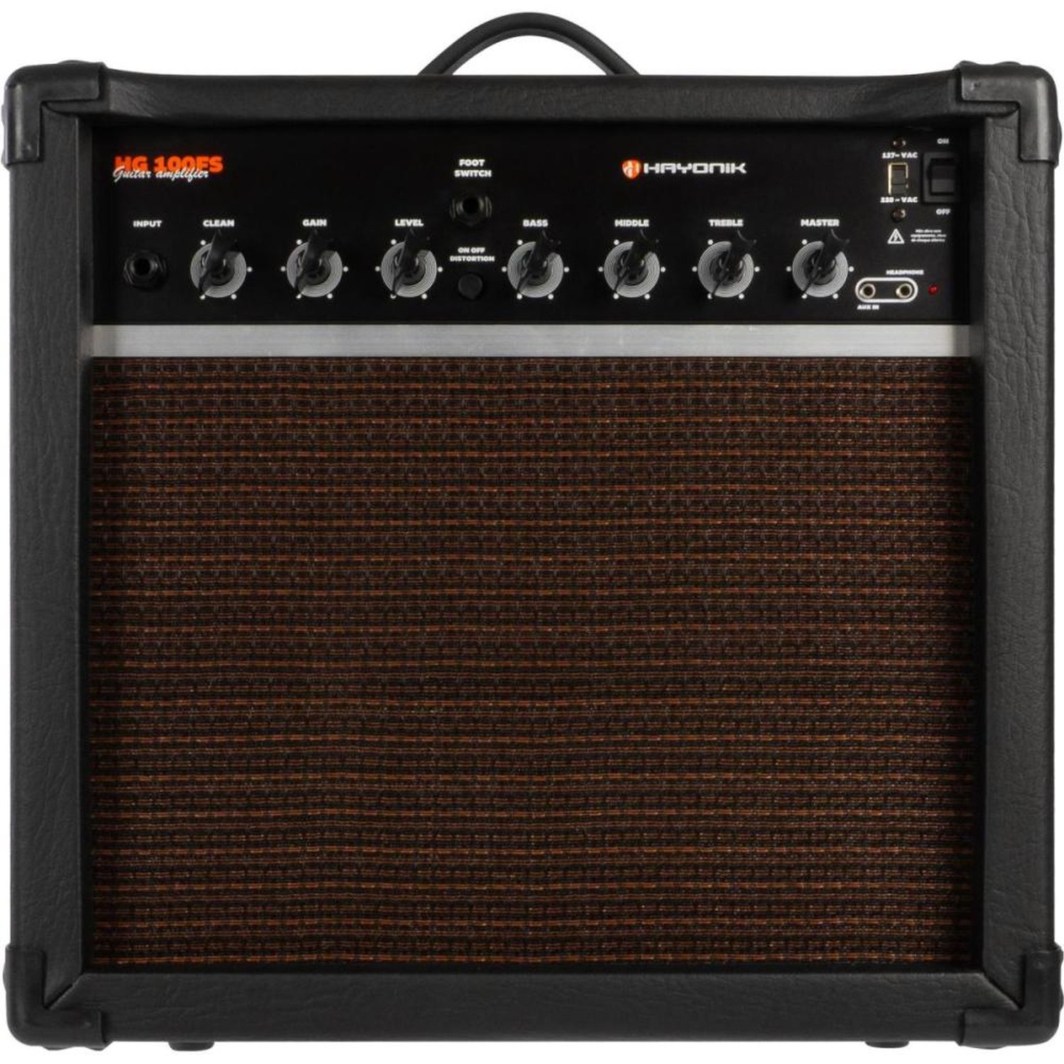 Cubo Para Guitarra Hayonik HG100FS 100W Preto Un.Venda: PC/1