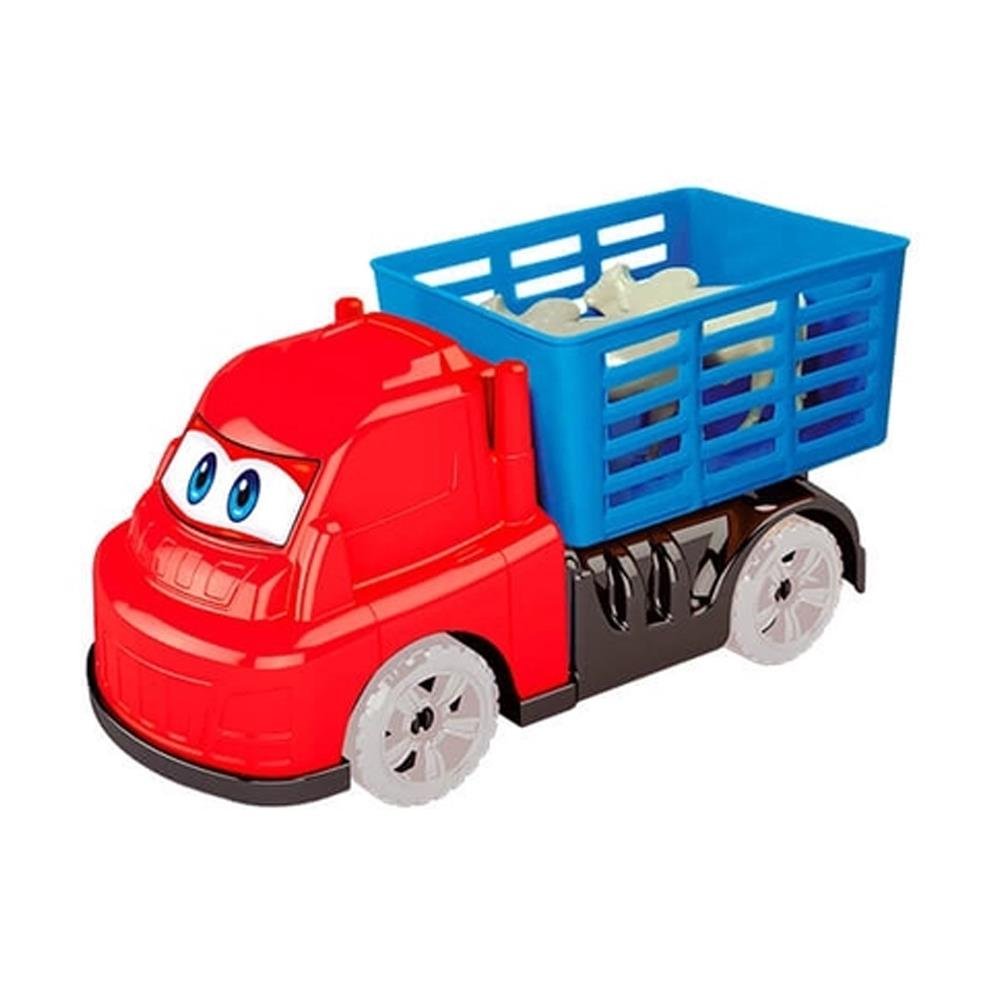 Caminhao Deko Boiadeiro Com 2 Bois I Ggb 311