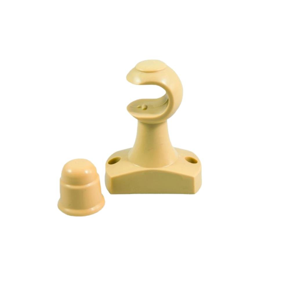 Kit Acessório Para Bastão de Cortina 28mm Marrom Vitória