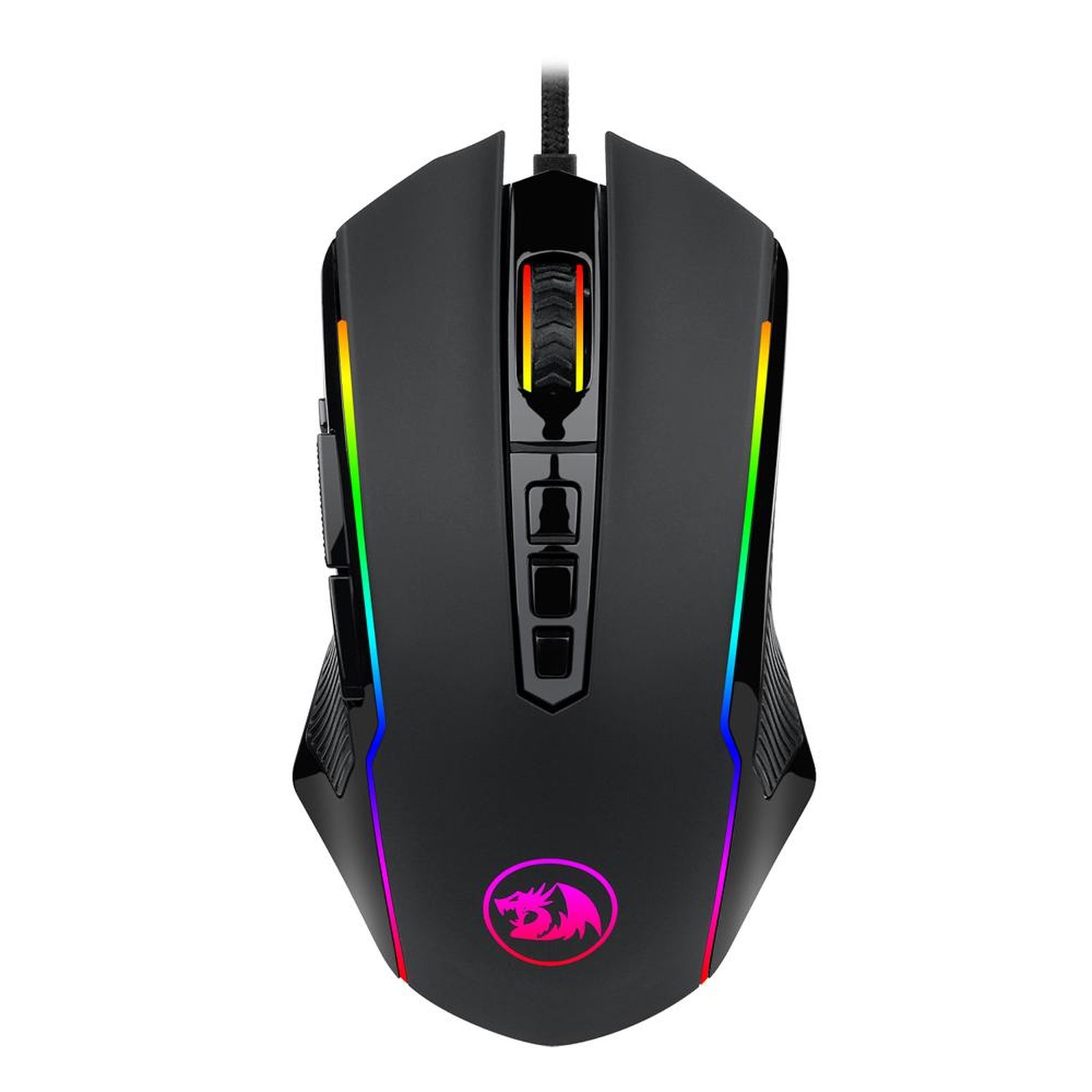 Mouses Redragon Gamer M910-rgb Ranger Preto