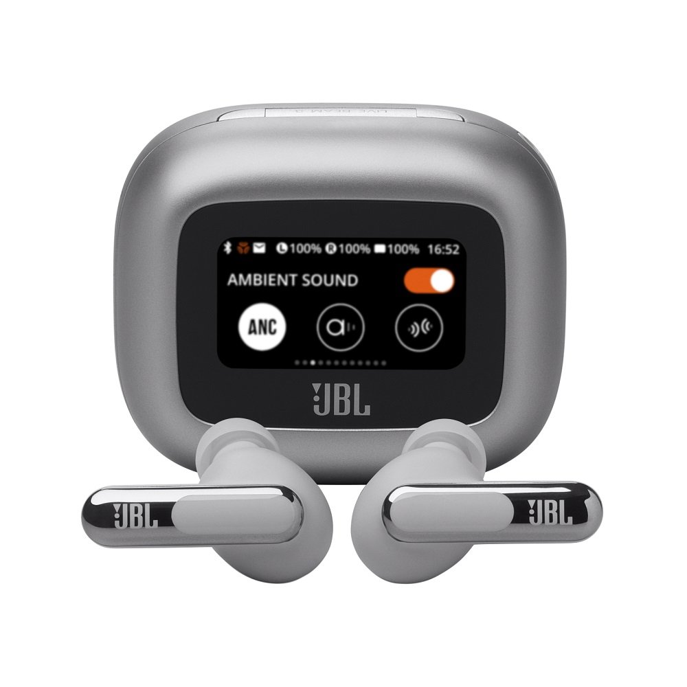 Fone Bluetooth Live Beam 3 Tws Jbllivebeam3sil, Prata, Harman Jbl