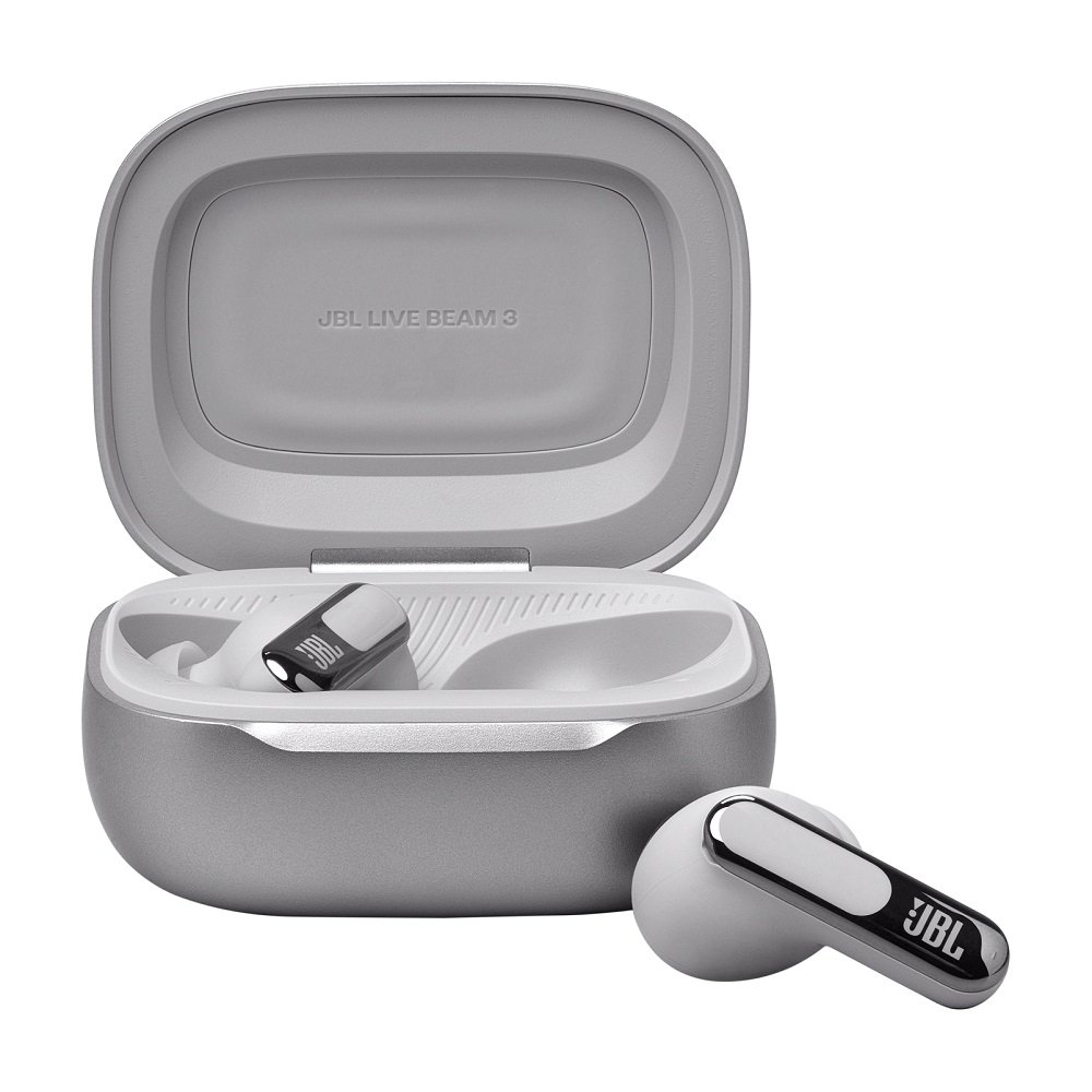 Fone Bluetooth Live Beam 3 Tws Jbllivebeam3sil, Prata, Harman Jbl