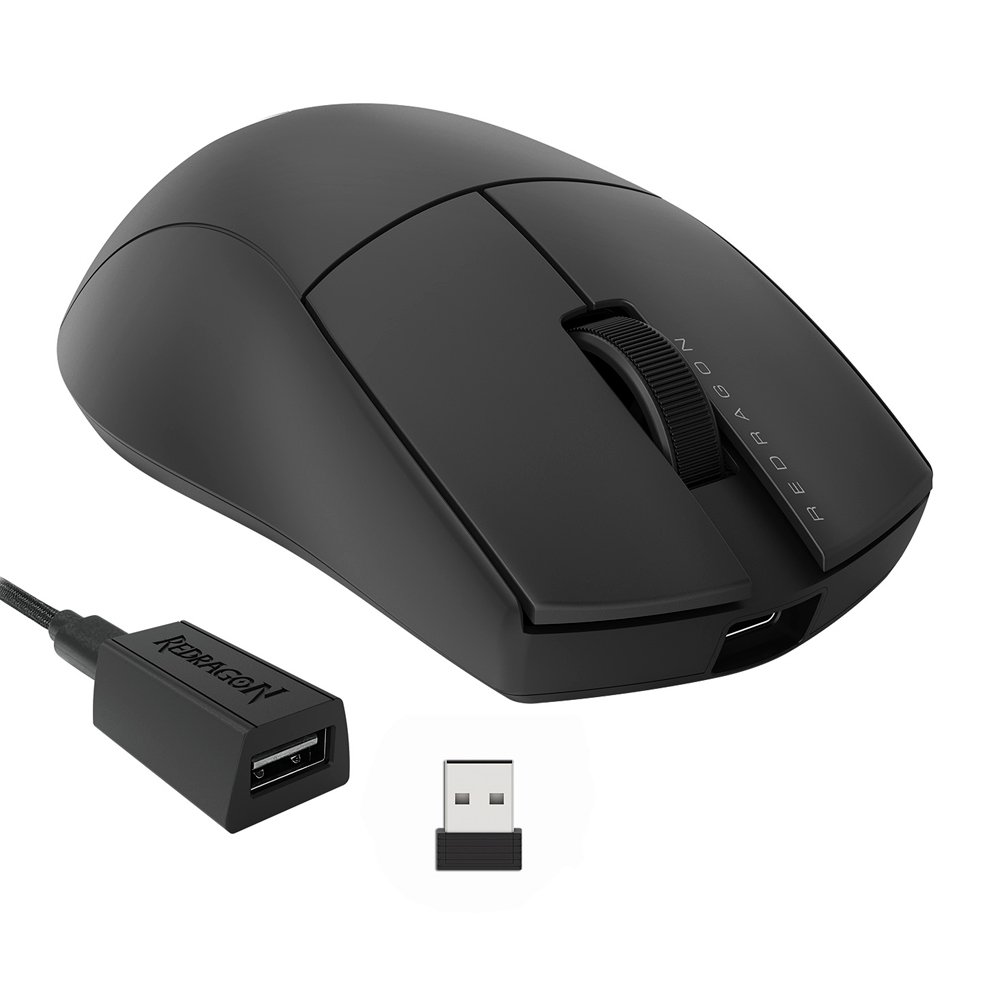 Mouse Gamer Sem Fio King Pro M916-Pro-1k, Preto, Redragon