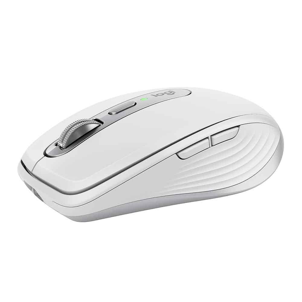 Mouse Sem Fio Logitech Mx Anywhere 3s, 8000 Dpi, Bluetooth - Cinza Claro - 910-006933