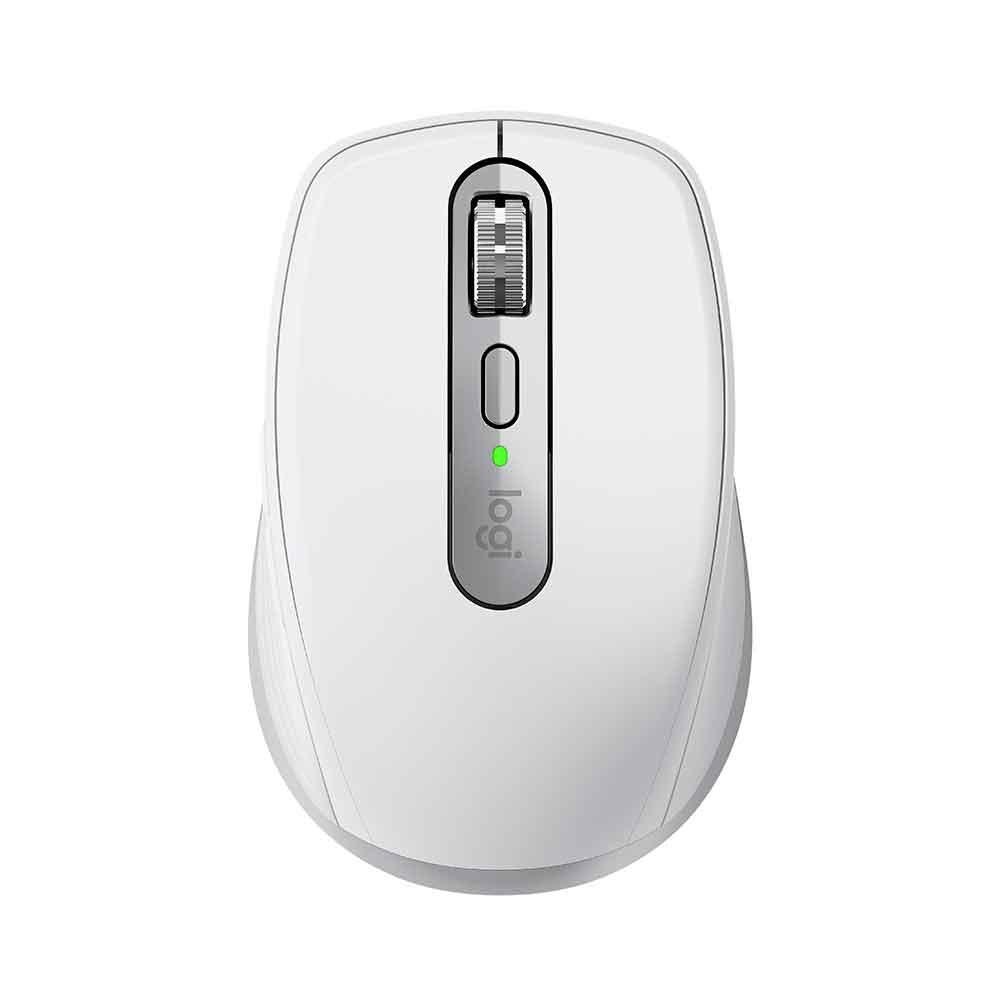 Mouse Sem Fio Logitech Mx Anywhere 3s, 8000 Dpi, Bluetooth - Cinza Claro - 910-006933