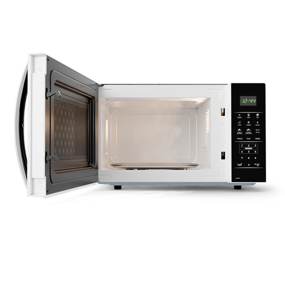 Micro-Ondas Britania 25 Litros Branco E Preto Bmo28 127V